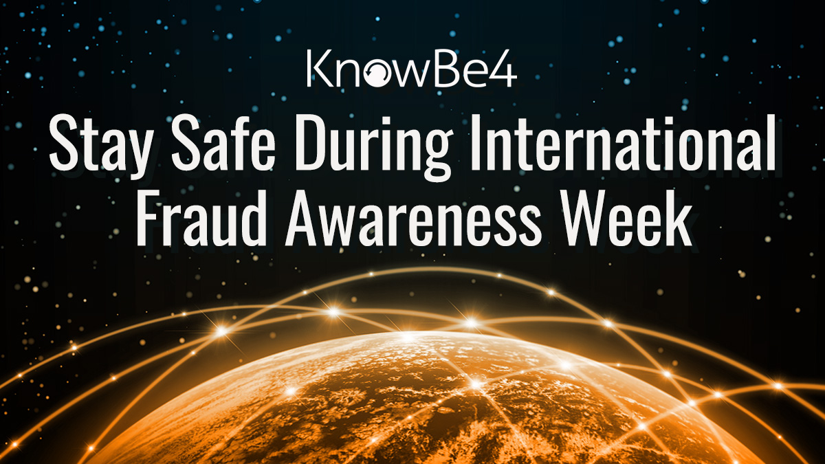 Get Ready: International Fraud Awareness Week